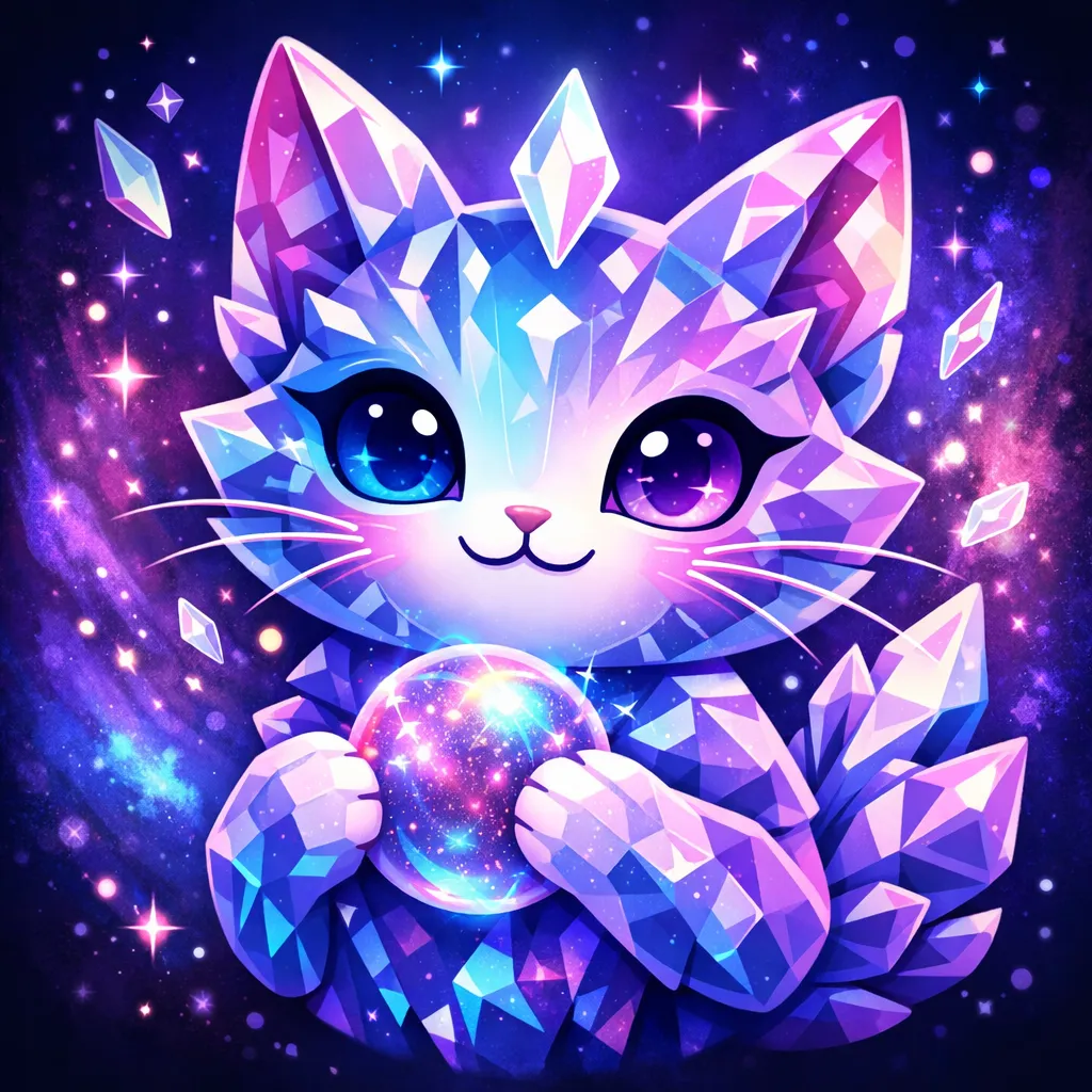 A vibrant and expressive avatar featuring a colorful, stylized animal character with abstract shapes.